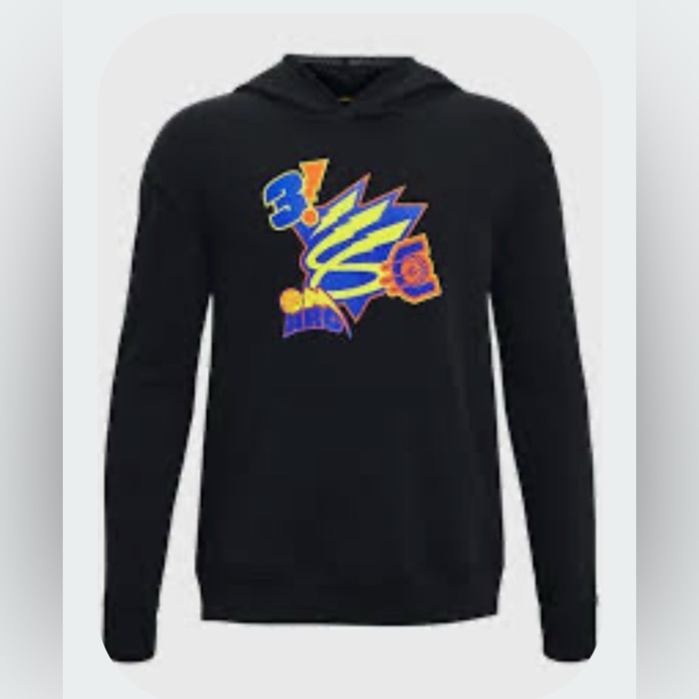 Under Armour Boys Steph Curry Big Splash Hoodie size medium